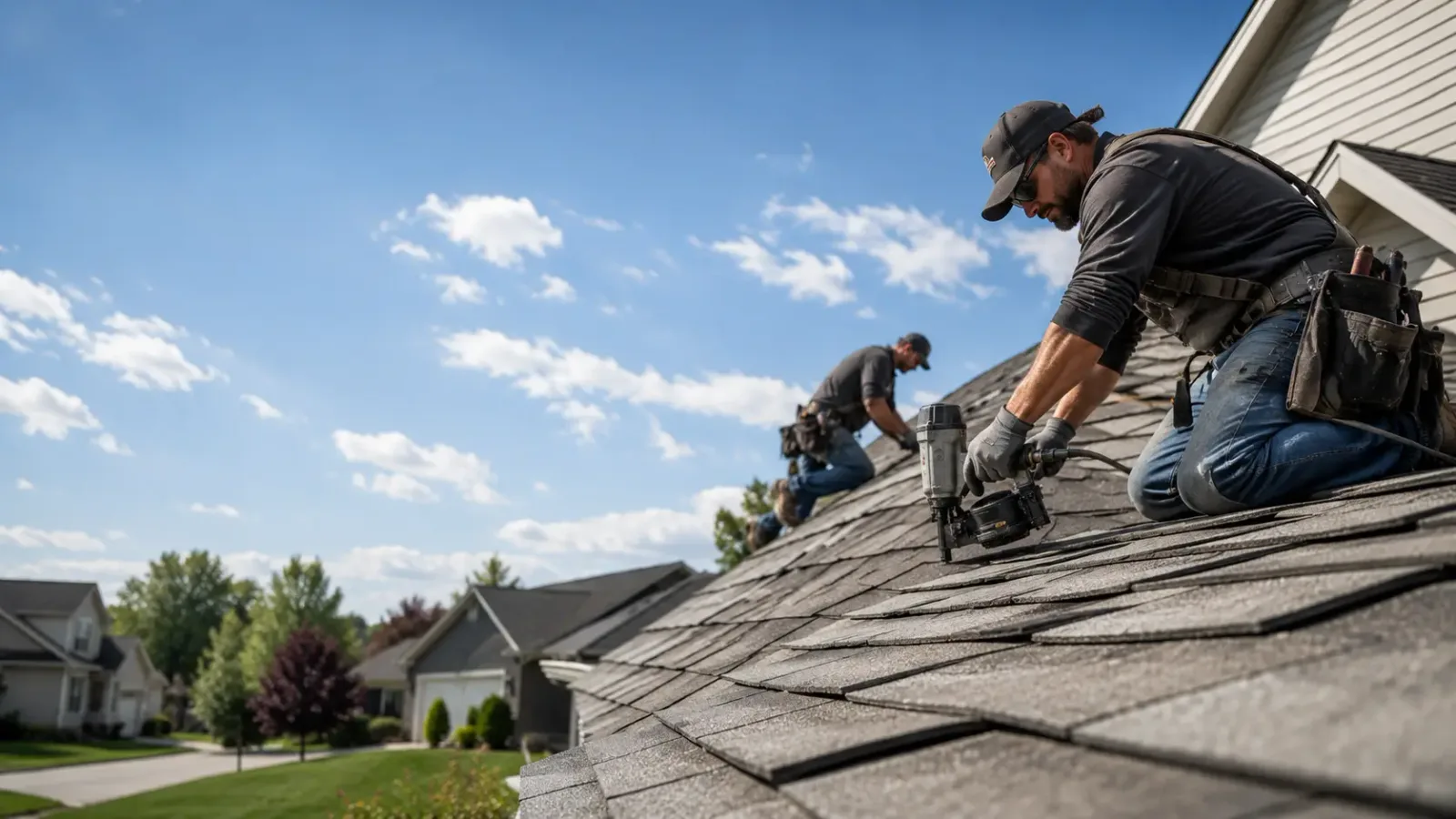 Storm Damage Roof Repair in Van Buren, AR near me